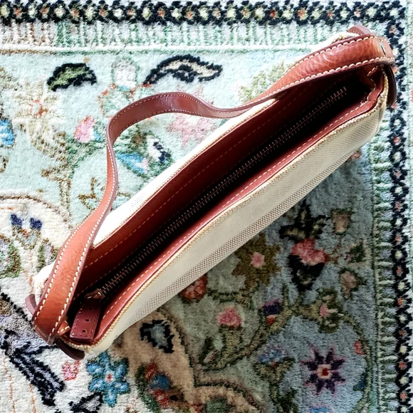 COLE HAAN Mini Handbag Purse Leather Trim - GVC - Picture 5 of 15